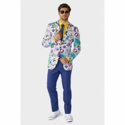OppoSuits Memphis Master Retro 80's Mens Suit Suits & Blazers