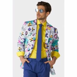 OppoSuits Memphis Master Retro 80's Mens Suit Suits & Blazers
