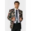OppoSuits Suits & Blazers Shine Pine Christmas Mens Suit