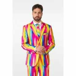 OppoSuits Rainbow Glaze Rainbow Pride Mens Suit