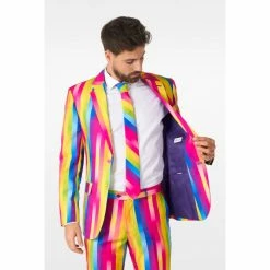 OppoSuits Rainbow Glaze Rainbow Pride Mens Suit 12 OppoSuits Rainbow Glaze Rainbow Pride Mens Suit