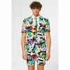 OppoSuits Testival Short Summer Retro Suit