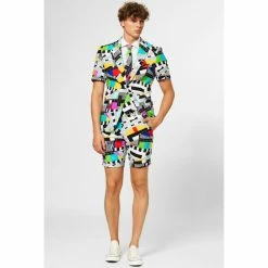 OppoSuits Testival Short Summer Retro Suit