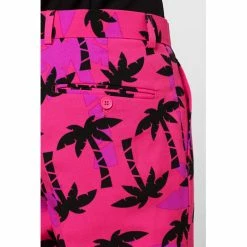 OppoSuits Tropicool Tropical Pink Short Summer Suit