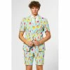 OppoSuits Suits & Blazers Cool Cones Ice Cream Print Summer Suit