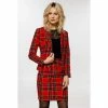 OppoSuits Lumberjackie, Women's Red Plaid Patterned Suit Suits & Blazers 1 OppoSuits Lumberjackie, Women's Red Plaid Patterned Suit Suits & Blazers