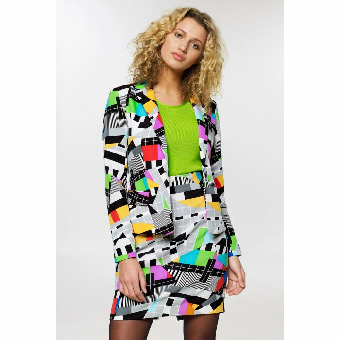 OppoSuits Miss Testival Women's Retro Patterned Suit 3 OppoSuits Miss Testival Women's Retro Patterned Suit