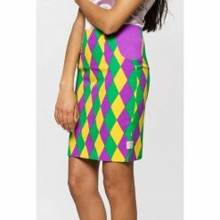 OppoSuits Harlequeen Women's Mardi Gras Patterned Suit Suits & Blazers 10 OppoSuits Harlequeen Women's Mardi Gras Patterned Suit Suits & Blazers