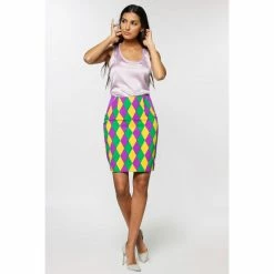 OppoSuits Harlequeen Women's Mardi Gras Patterned Suit Suits & Blazers 9 OppoSuits Harlequeen Women's Mardi Gras Patterned Suit Suits & Blazers