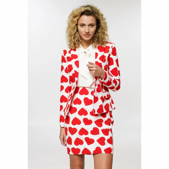 OppoSuits Queen Of Hearts Women's Valentines Heart Patterned Suit Suits & Blazers 3 OppoSuits Queen Of Hearts Women's Valentines Heart Patterned Suit Suits & Blazers