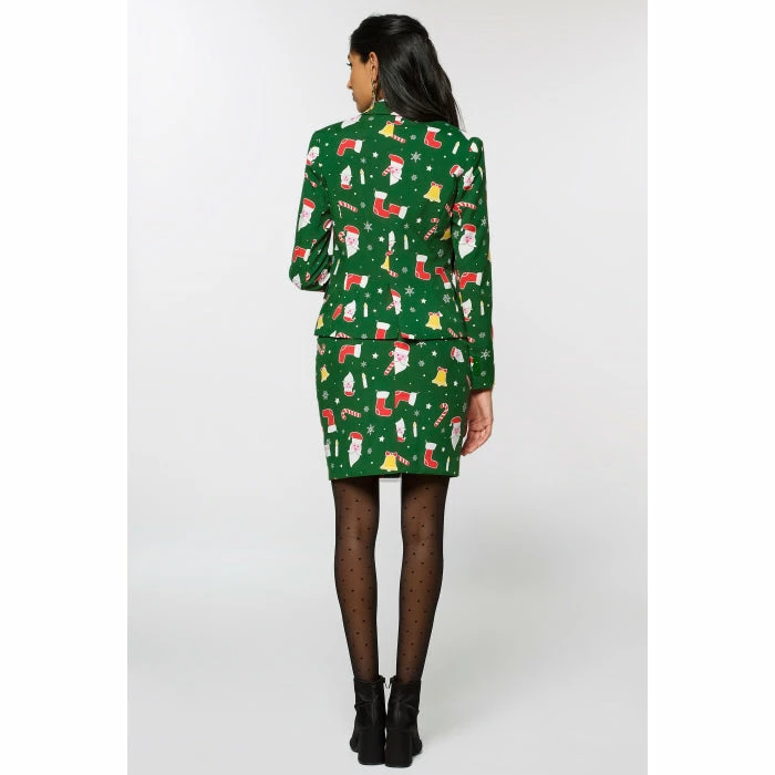 OppoSuits Santababe Women's Christmas Patterned Suit Suits & Blazers 4 OppoSuits Santababe Women's Christmas Patterned Suit Suits & Blazers