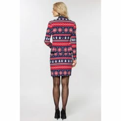 OppoSuits Nordic Noelle Women's Christmas Patterned Suit