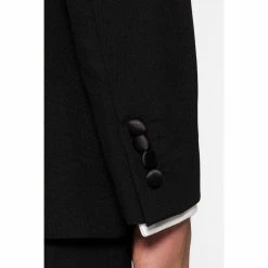 OppoSuits Jet Set Men's Black Tuxedo Suits & Blazers