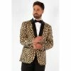 OppoSuits Suits & Blazers The Jag Men's Leopard Print Tuxedo