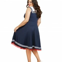 Dreamgirl Women's All Aboard Vintage Sailor Costume Costumes