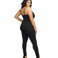 Dreamgirl Women's Plus Size Black Unitard Costumes