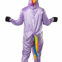 Rasta Imposta Costumes Purple Unicorn Plush Adult Costume