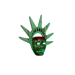 Trick Or Treat Studios Lady Liberty Light-Up Mask The Purge: Election Year