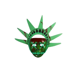Trick Or Treat Studios Lady Liberty Light-Up Mask The Purge: Election Year