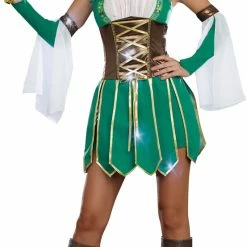 Dreamgirl Costumes Women's Warrior Elf Costume