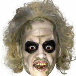 Rubie's Beetlejuice 3/4 Vinyl Mask With Hair Masks