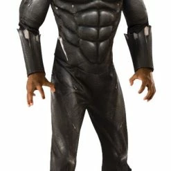 Rubie's Boy's Deluxe Muscle Black Panther Costume Costumes