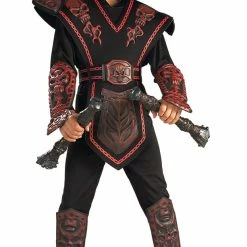 Rubie's Costumes Boy's Red Skull Warrior Ninja Costume