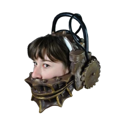Trick Or Treat Studios Saw Reverse Bear Trap Mask Horror Movie Costumes