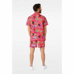 OppoSuits Sci-Fi Costumes Rick & Morty Summer Shirt And Shorts Men's Combo
