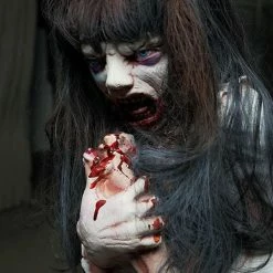 Distortions Decorations & Props Spitting Debbie Animated Spitting Water Spray Life Sized Child Prop 10 Distortions Decorations & Props Spitting Debbie Animated Spitting Water Spray Life Sized Child Prop