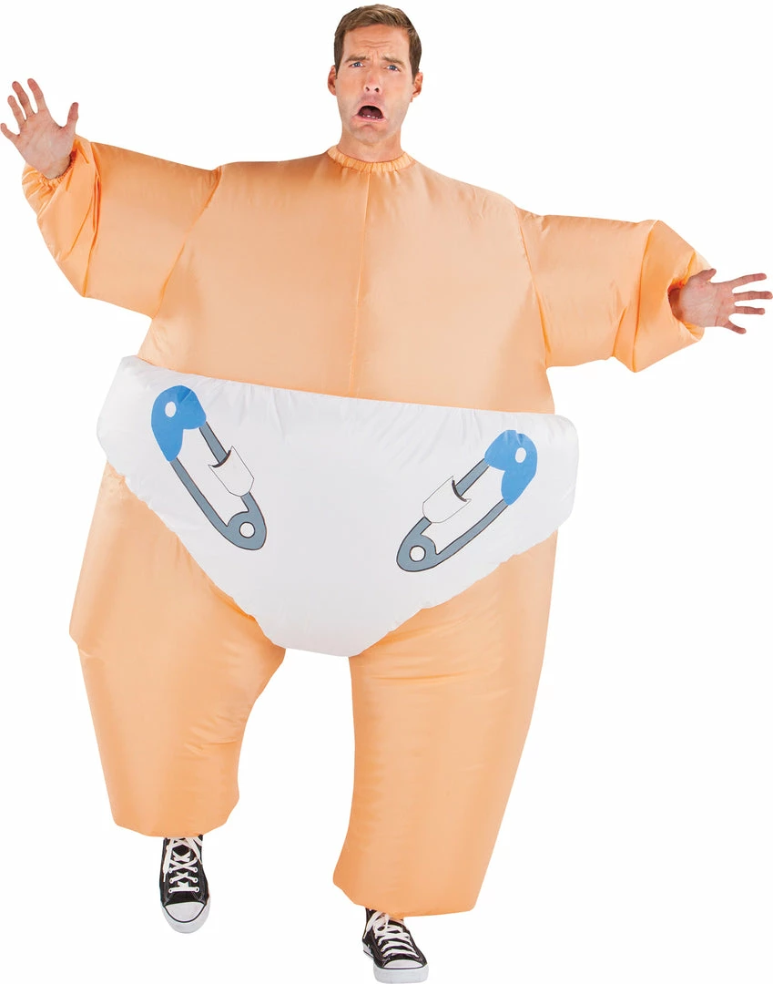 Gemmy Adult Big Baby Inflatable Costume 3 Gemmy Adult Big Baby Inflatable Costume