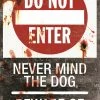 Sunstar 17" Do Not Enter Metal Sign Decorations & Props 2 Sunstar 17" Do Not Enter Metal Sign Decorations & Props