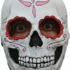Ghoulish Masks Catrina Skull Latex Mask Day Of The Dead