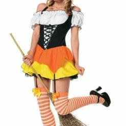 Leg Avenue Costumes Women's Sexy Kandy Korn Witch Costume