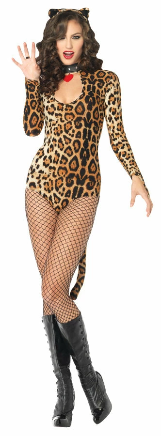 Leg Avenue Women's Wicked Wildcat Sexy Leopard Costume Costumes 3 Leg Avenue Women's Wicked Wildcat Sexy Leopard Costume Costumes