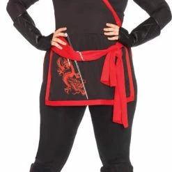 Leg Avenue Costumes Women's Plus Size Ninja Assassin Costume